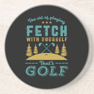 Funny Golf Player Quote Golfers Love Golfing Sport Coaster