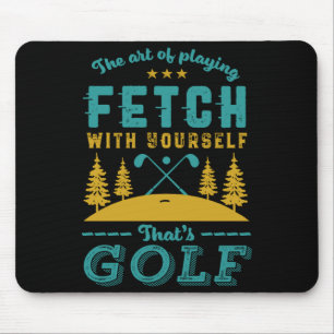 Funny Golf Player Quote Golfers Love Golfing Srt  Mouse Pad