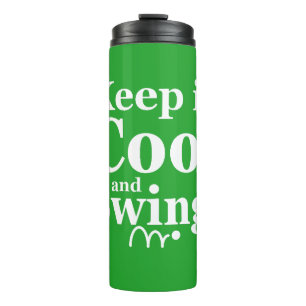 Funny Golf Quote It's Par Tee Time Thermal Tumbler