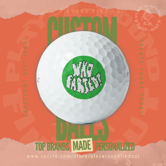 Funny Golf Quote Who Farted Green Circle Dad Humou Balls