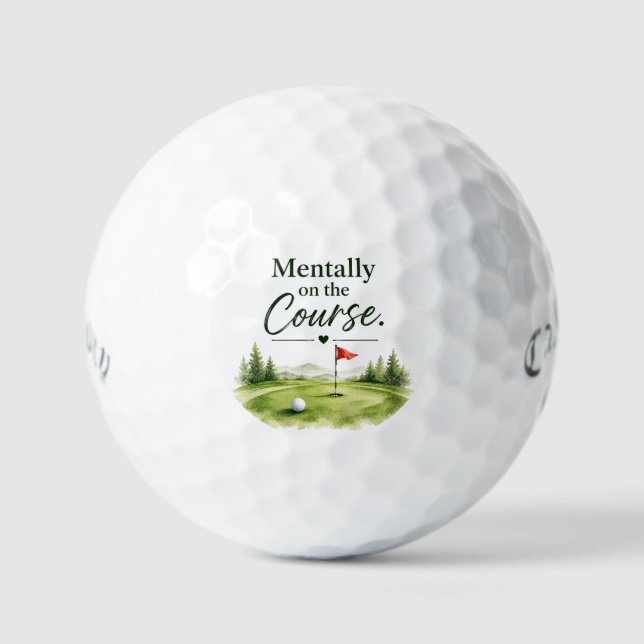 Funny Golf Saying about golfer Balls (Front)