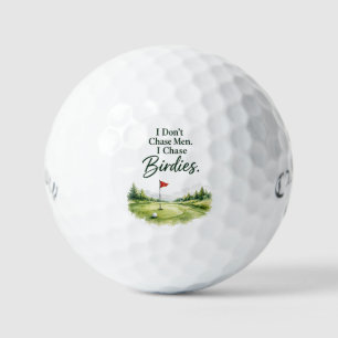 Funny Golf Saying about golfer Balls