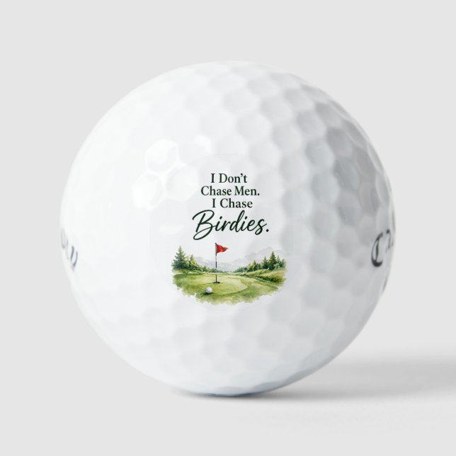 Funny Golf Saying about golfer Balls (Front)