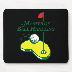 Funny Golf Shirt - Master Of Ball Handling For Men Mouse Pad