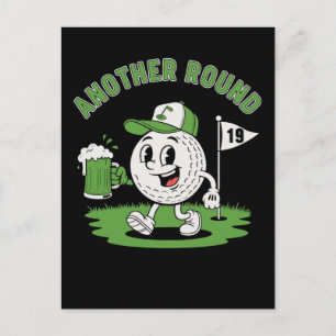 Funny Golf Shirt - Tee Off in Style and Humour 202 Holiday Postcard