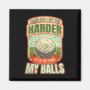 Funny Golf Shirts For Men Magnet