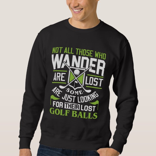 Funny Golf Shirts Golf Player Golf Tee for Men Wom (Front)