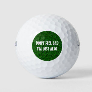Funny Golf Theme Golf Balls