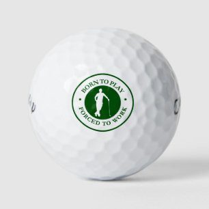 Funny Golf Theme Humour Executive Golf Balls