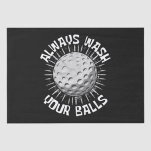 Funny-golf Tissue Paper