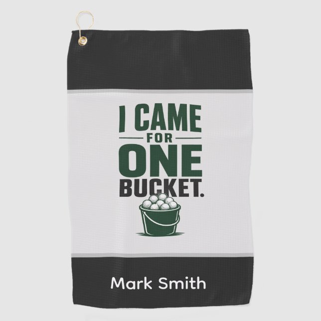 Funny Golf Towel Collection for Golf Addicts (Front)