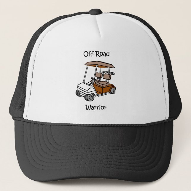 Funny golf trucker hat (Front)