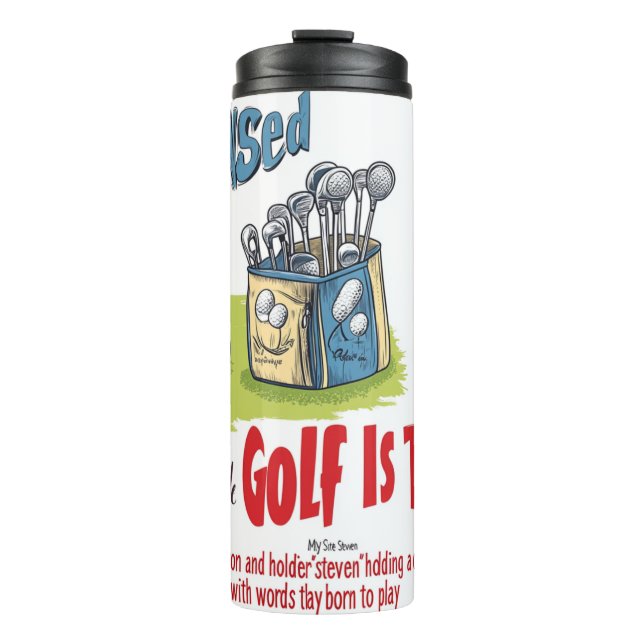 Funny Golf Tumbler (Front)