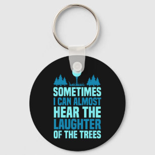 Funny Golfer Golf Cart Golf Women Key Ring