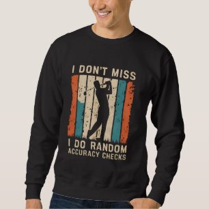 funny golfer golfing golf lovers golf player cours sweatshirt