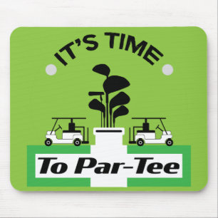 Funny Golfing Pros Golfing Fanatics Sports Mouse Pad