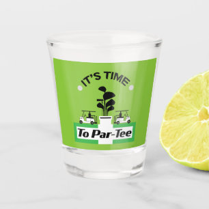 Funny Golfing Pros Golfing Fanatics Sports Shot Glass