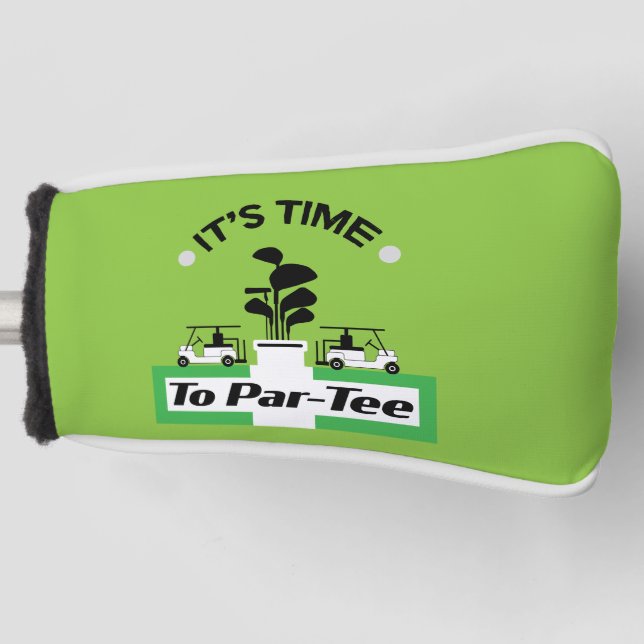 Funny Golfing Pros Golfing Fanatics Sports Two-Ton Golf Head Cover (Front)