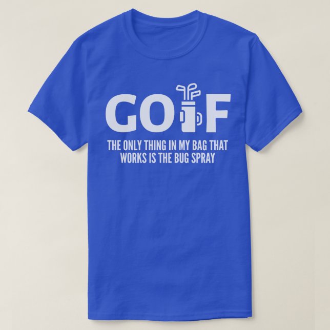 FUNNY GOLFING T-Shirt (Design Front)