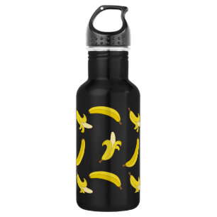 Funny Gone Bananas illustrated pattern 532 Ml Water Bottle