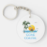 Funny Gone Coastal Nautical Sailing Sunset