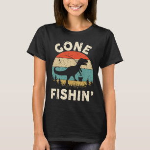 Funny Gone Fishing-shirt Men Women Youth Boys Kids T-Shirt