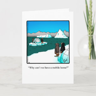 Funny Good Trip "Mobile Home" Humour Greeting Card