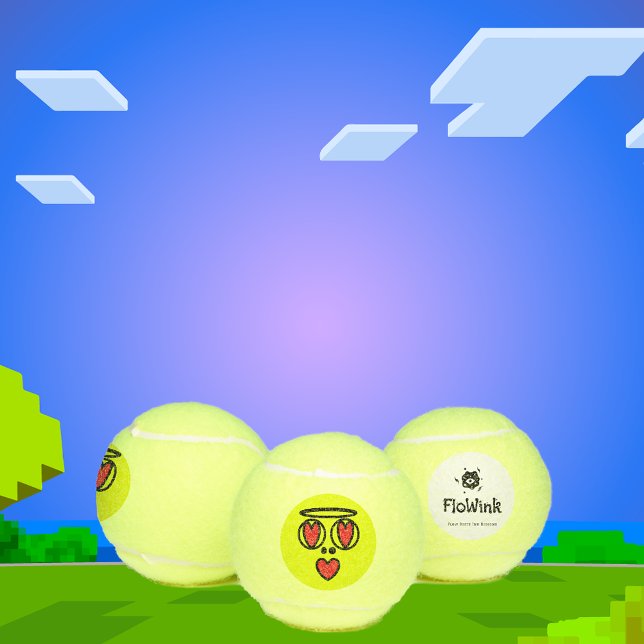 Funny Goofy Face Tennis Balls (Creator Uploaded)