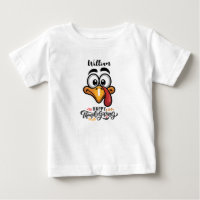 Funny Goofy Turkey Face Personalised Cartoon