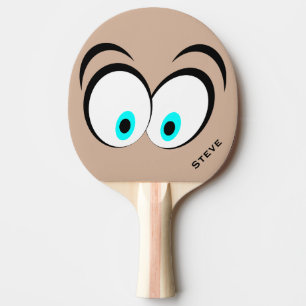 Funny Googly Eyes Custom Ping Pong Paddle