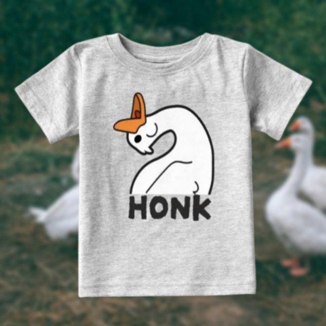 Funny Goose Baby Shirt (Creator Uploaded)