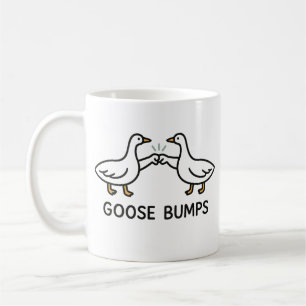 Funny Goose Bumps Cartoon   Fist Bump Geese Animal Coffee Mug