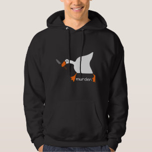 Funny Goose Game with Knife Meme  T-Shirt Hoodie