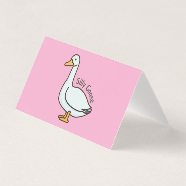 Funny Goose, Goose Lover, Silly Goose (Front)