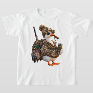 Funny Goose Hunter Mallard Ducks Customised T-Shirt