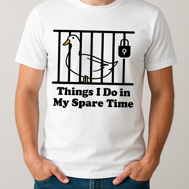 Funny Goose Meme Sarcastic Humour for Goose Lovers T-Shirt (Creator Uploaded)