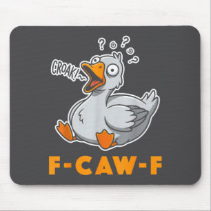 Funny Goose Meme Tee Joke Bird Humor Saying Design Mouse Pad