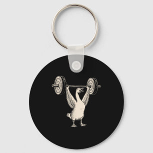Funny Goose Muscle Mommy Gym Pump Cover Weights Fi Key Ring