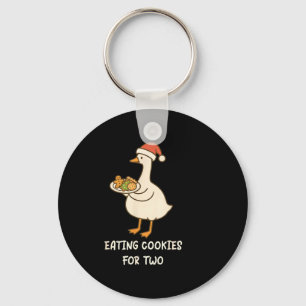 Funny Goose Pregnancy Pregnant Announcement To Hus Key Ring