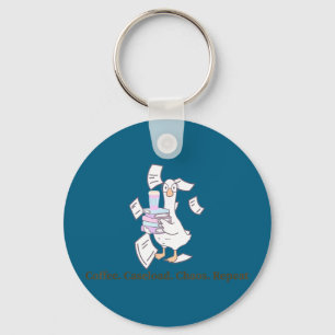 Funny goose sped teacher para ot graduationFunny g Key Ring