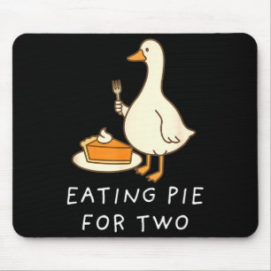 Funny Goose Thanksgiving Couples Pregnancy Announc Mouse Pad