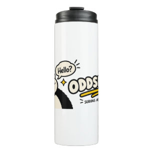 Funny Gorilla Banana Phone Sticker Thermal Tumbler