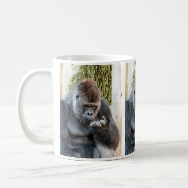FUNNY GORILLA COFFEE MUG (Left)