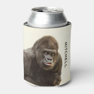 Funny Gorilla custom can cooler