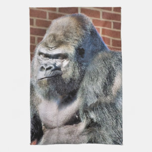 FUNNY GORILLA TEA TOWEL