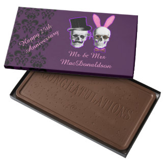 Funny goth 25th wedding anniversary personalised