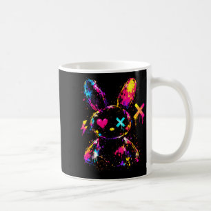 Funny Goth Bunny Cute Kawaii Rabbit Outfit E-Girl Coffee Mug