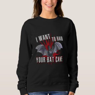 Funny Gothic and Dark Occult Goth Art Emo Satanic Sweatshirt