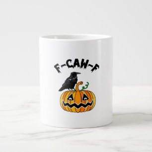 Funny Gothic Crow Humor F-Caw-F Essential Large Coffee Mug