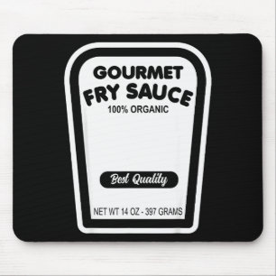 Funny Gourmet Fry Sauce Easy Halloween Group Costu Mouse Pad